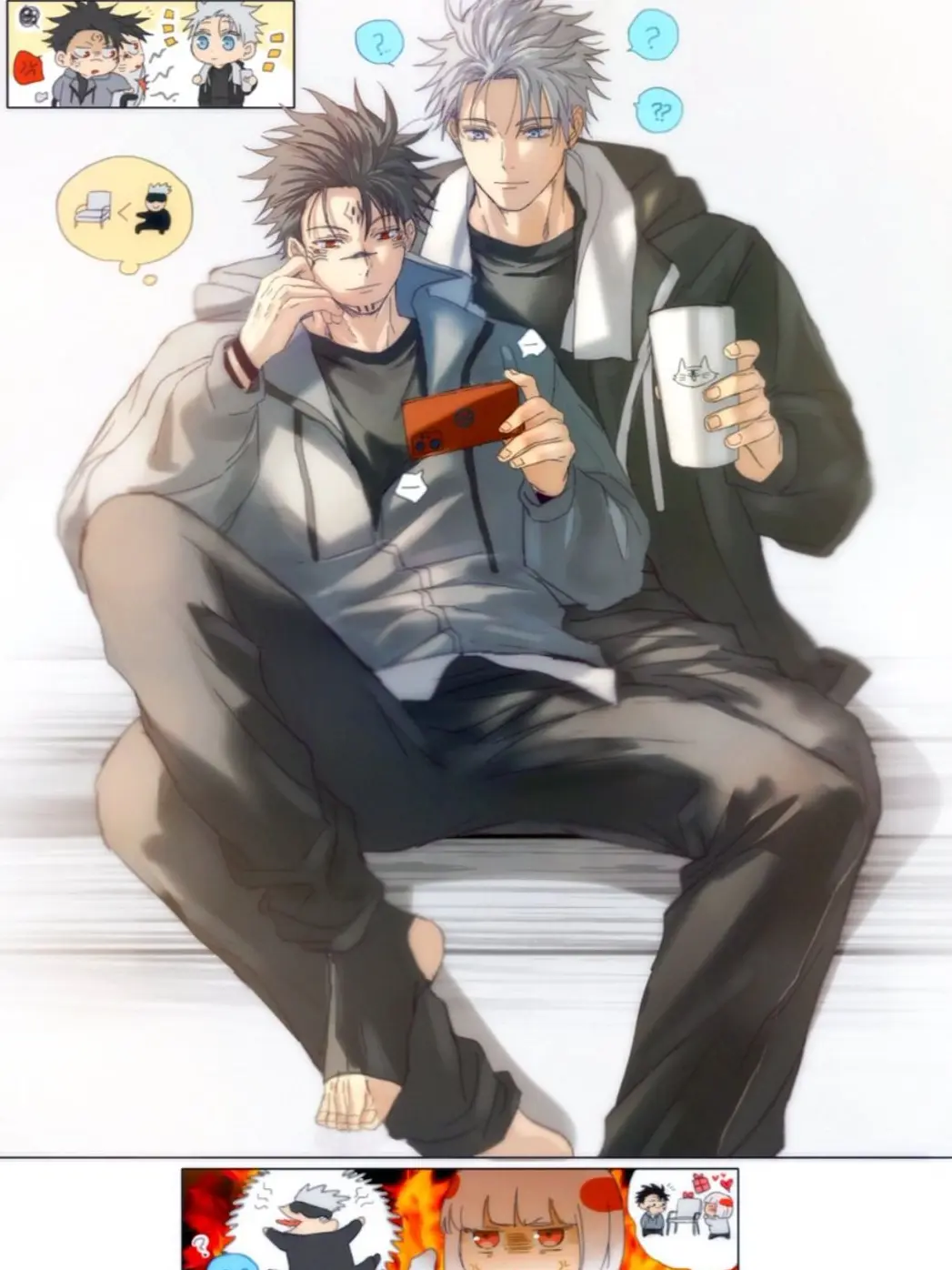 Costly20001의 아니 왜 둘이 같이 붙어있어?!!