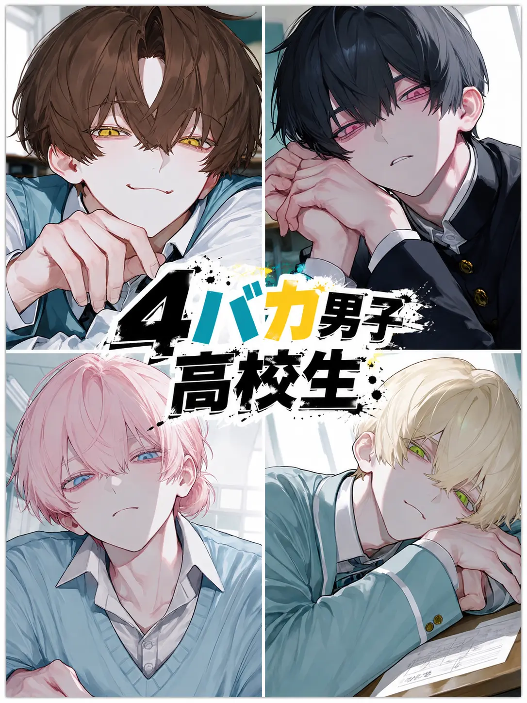 mesh666의 4バカ男子高校生