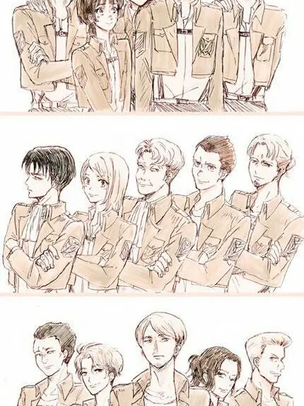 hsgrmgm20021222의 진격의 거인 간부조