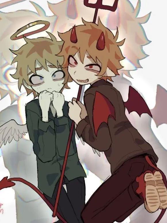 Tangostar_의 Angel and Demon Tweek -South park-