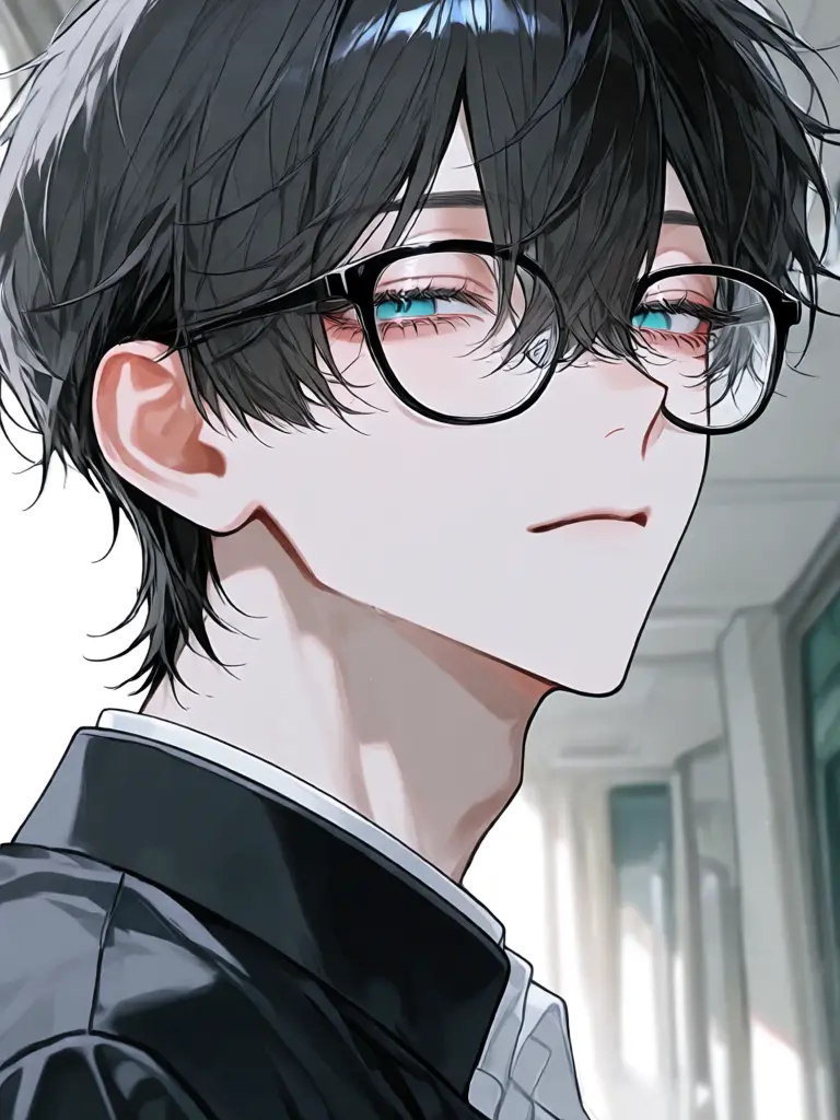 riceball_0628의 Take off your glasses, Senpai!