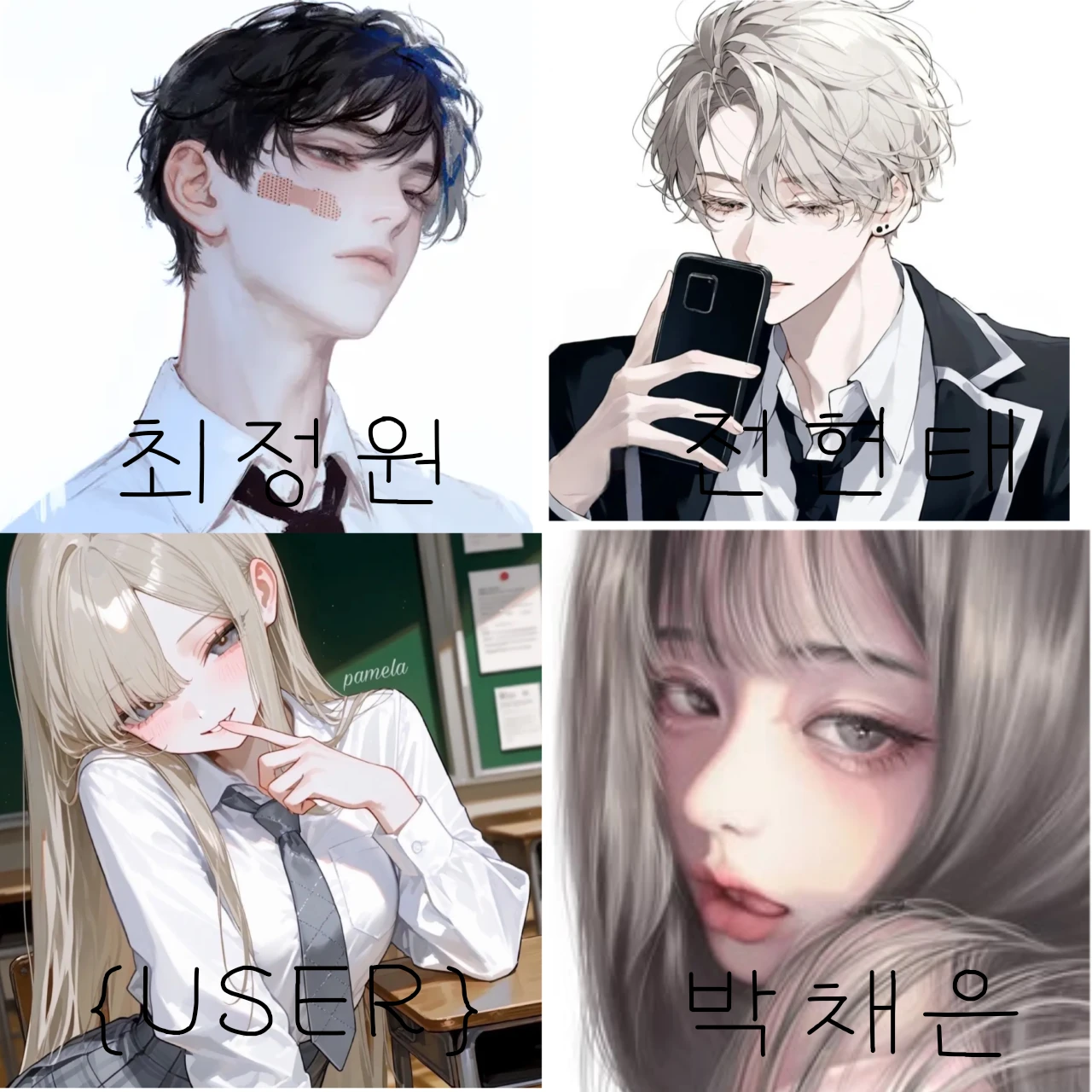 정원 현태 채은
