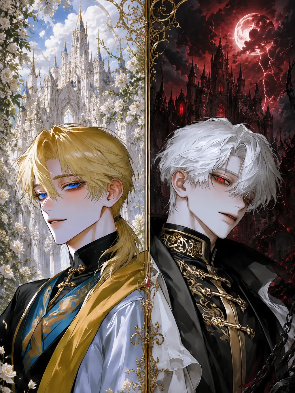 Akasaki의 最恐魔王と最強勇者に世話を焼かれてます。