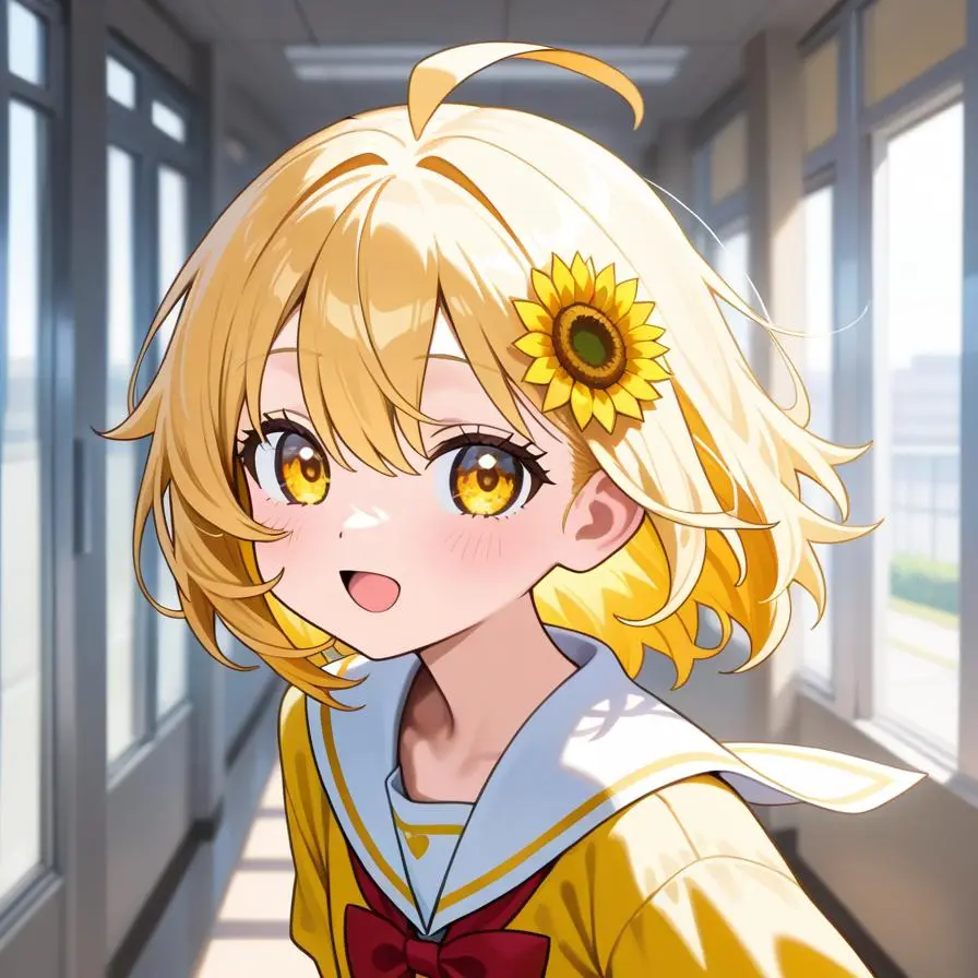 Somuki의 【四色学園】 ひまわり姫との遭遇