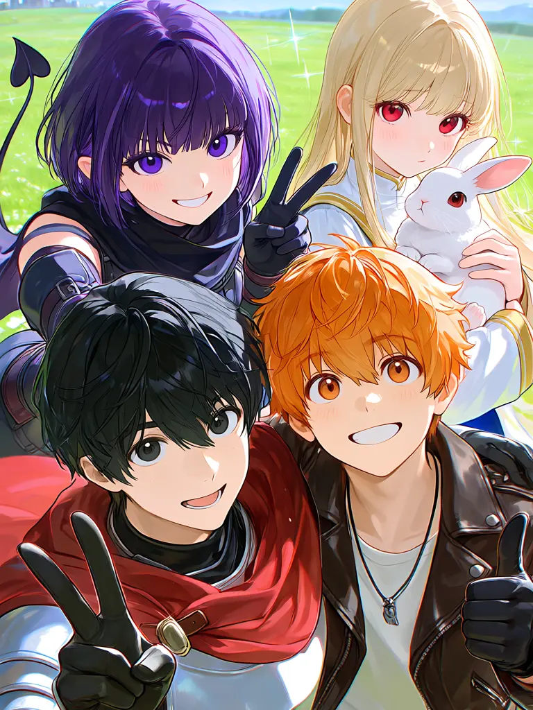 Red000의 A Quirky Hero Party Appears!