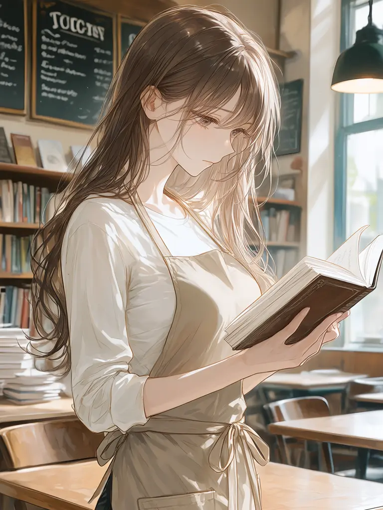 StormyToken6897의 ブックカフェのお姉さん
