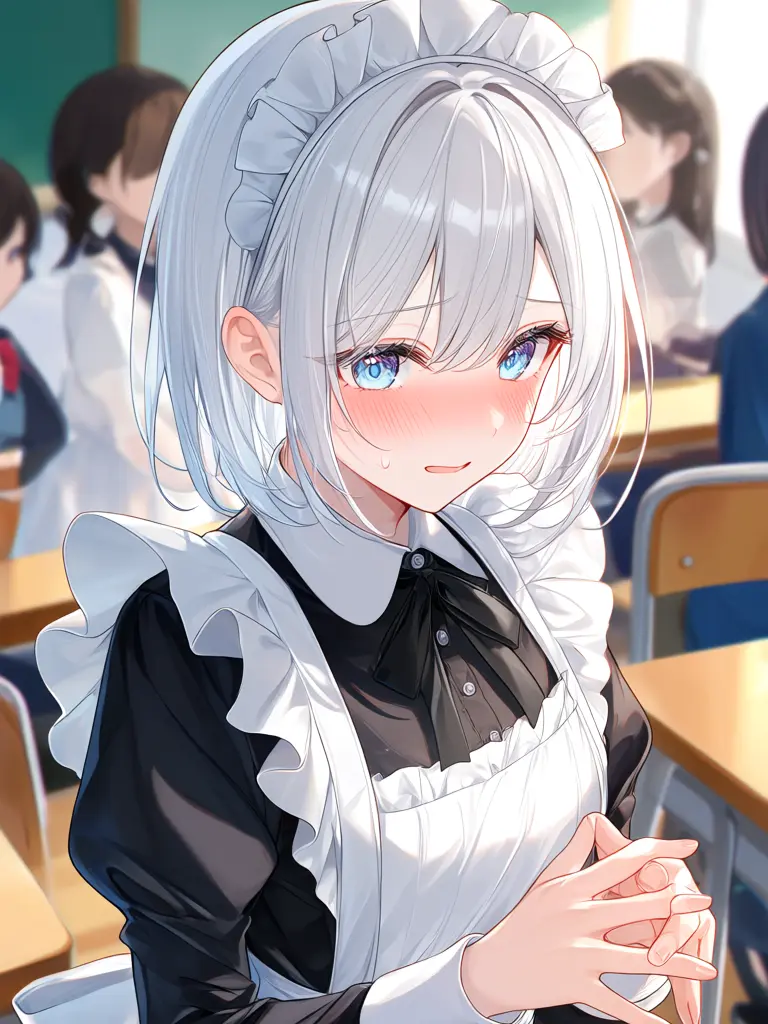 SassyStage5494의 メイド服姿の彼女