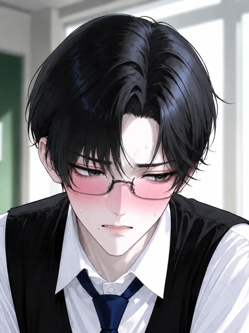 meromeromegane의 プライド高そうなやつがトイレ我慢してる