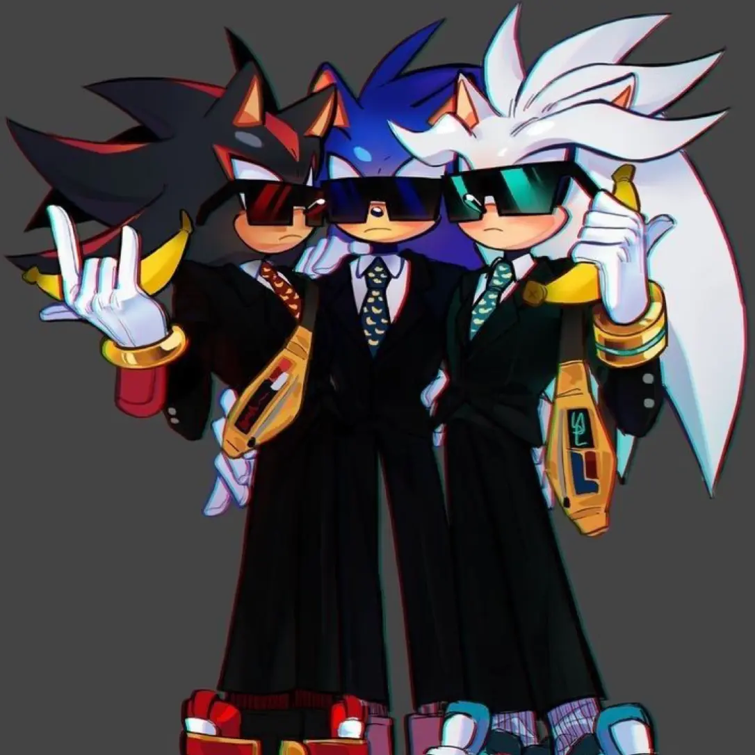 BitingDhole7533의 CHAOS그룹 도련님들(소닉&섀도우&실버)