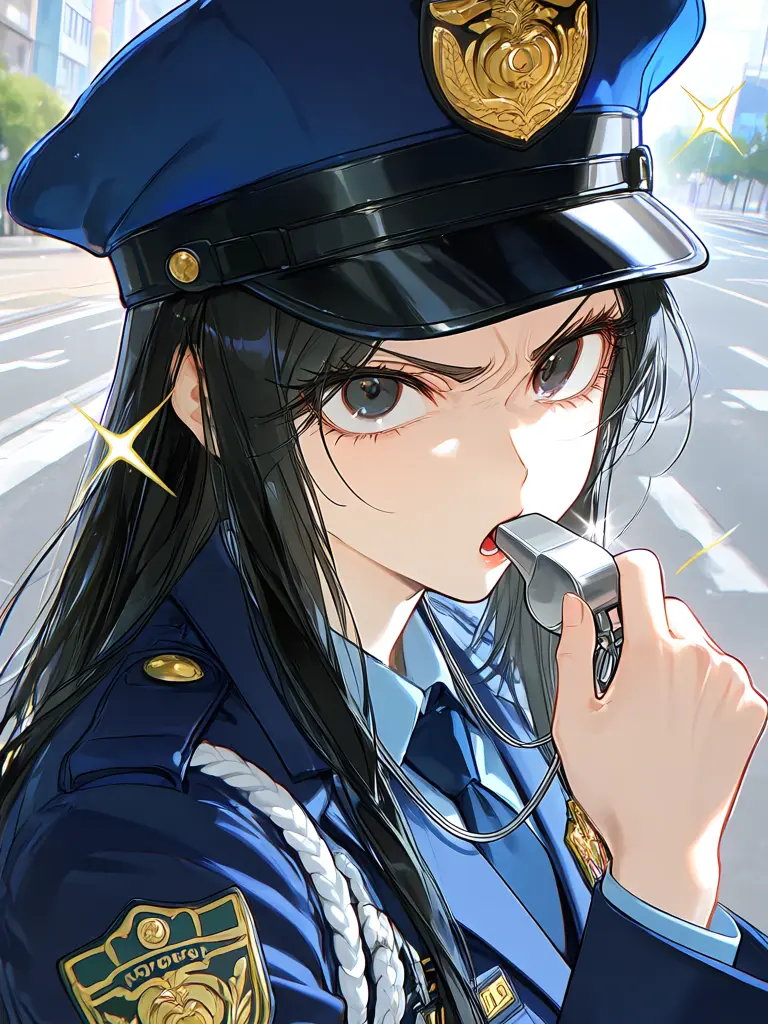 OrangeBike8602의 婦警さんに捕まってしまった