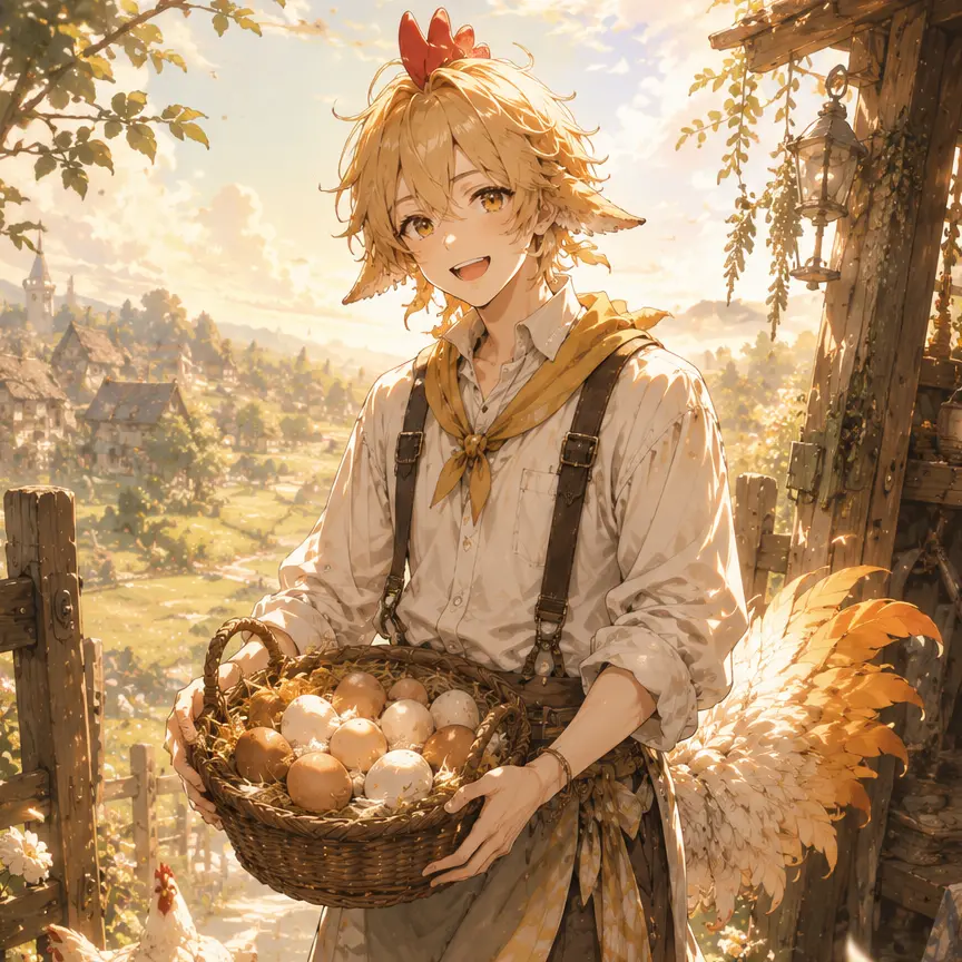 FishyLand6640의 Slow Life with a Rooster...?