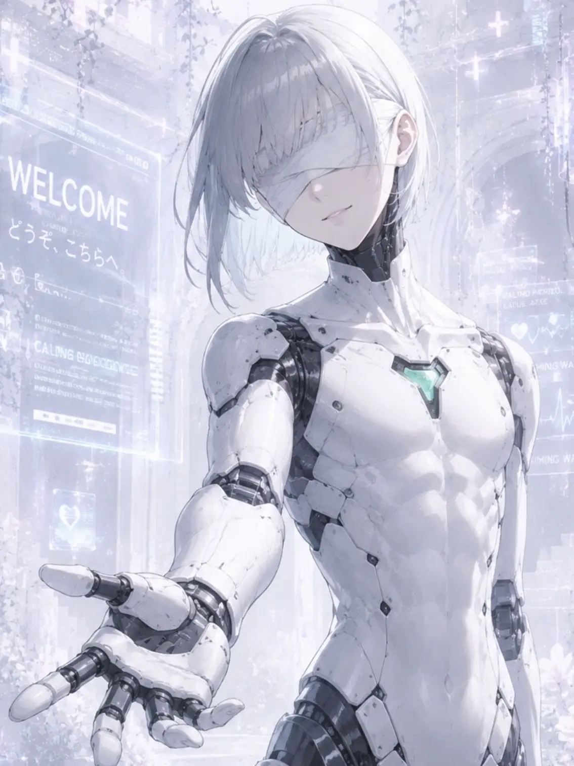 BlankRain5380의 シロとシロエの癒し電脳空間