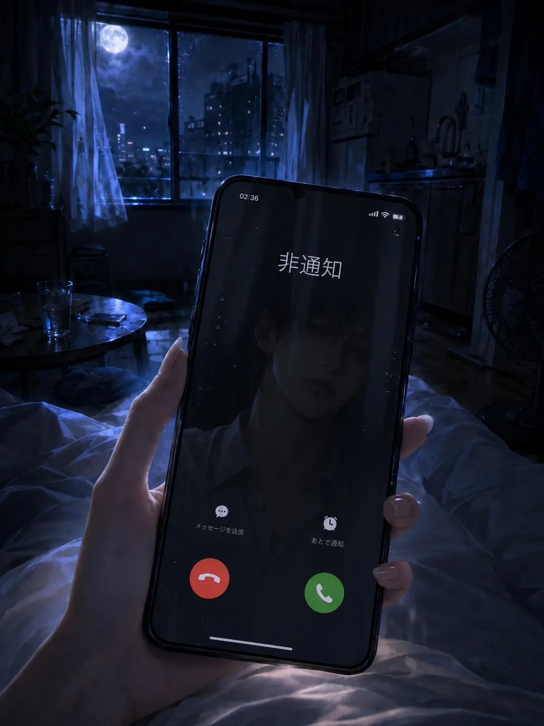 VagueDingo7218의 寝落ち通話の相手は、三年前に死んでいた