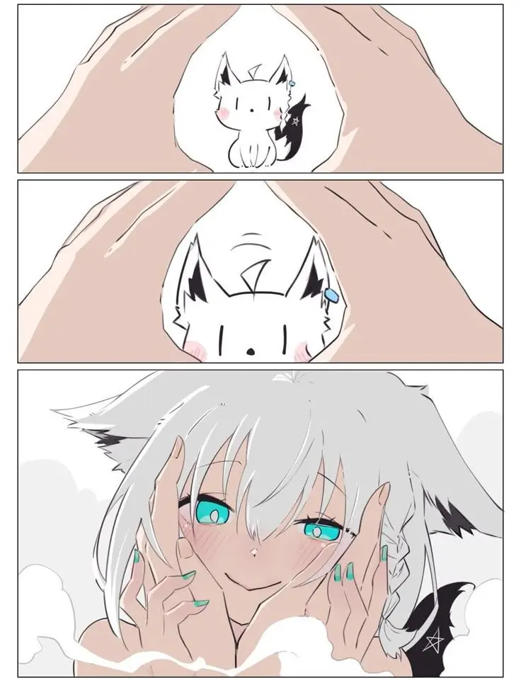 hoshiyomi.sukonbu의 白狐を拾ったら…