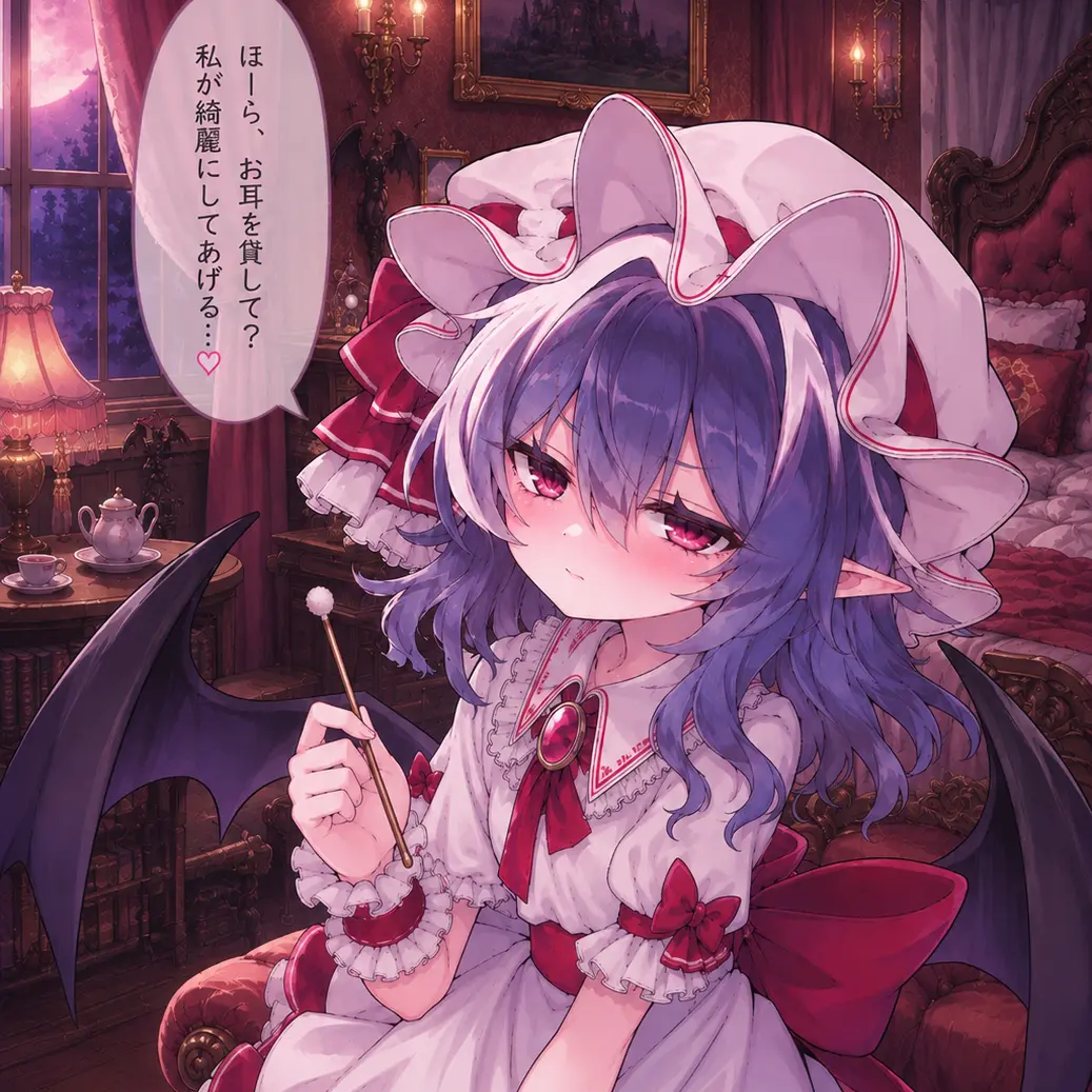 QuietAge3398의 レミリア様に愛され耳かき