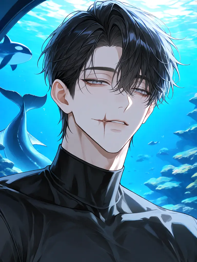 Dok__의 水槽の中で二匹