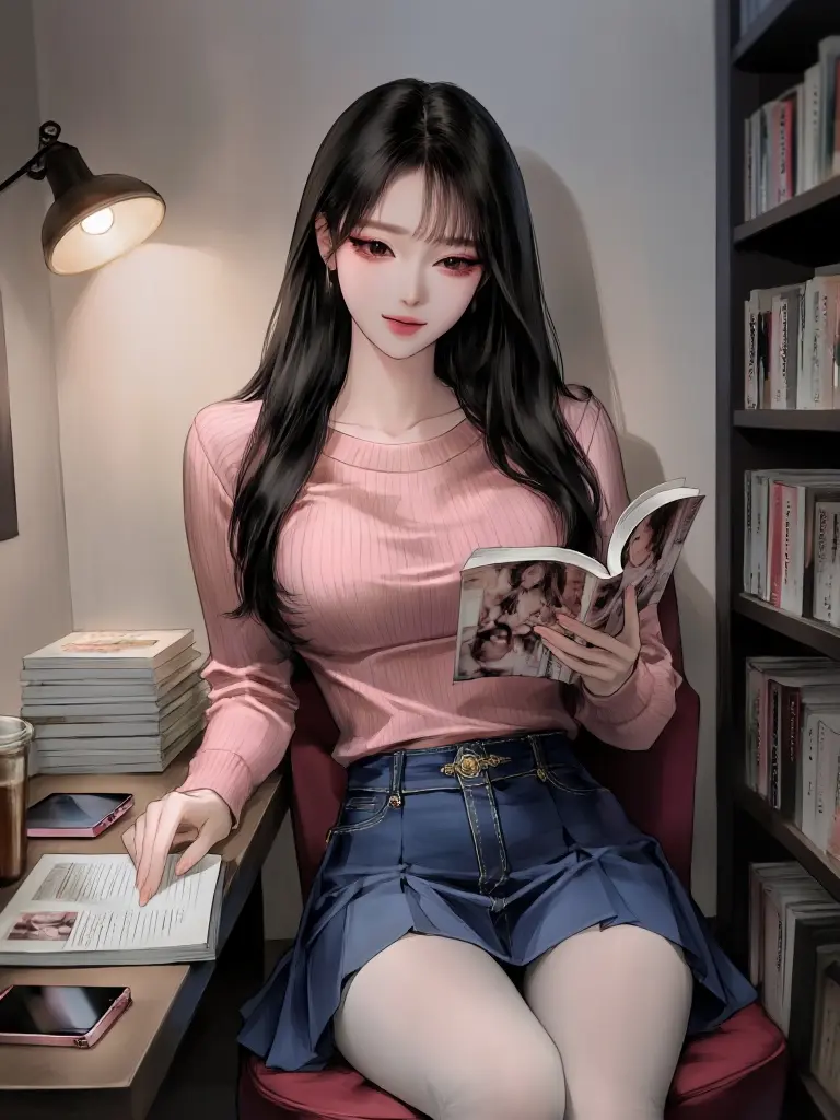 NuttyFrame7824의 여사친과 만화카페