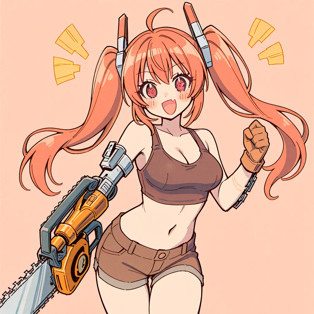 Majo1224의 전기톱소녀