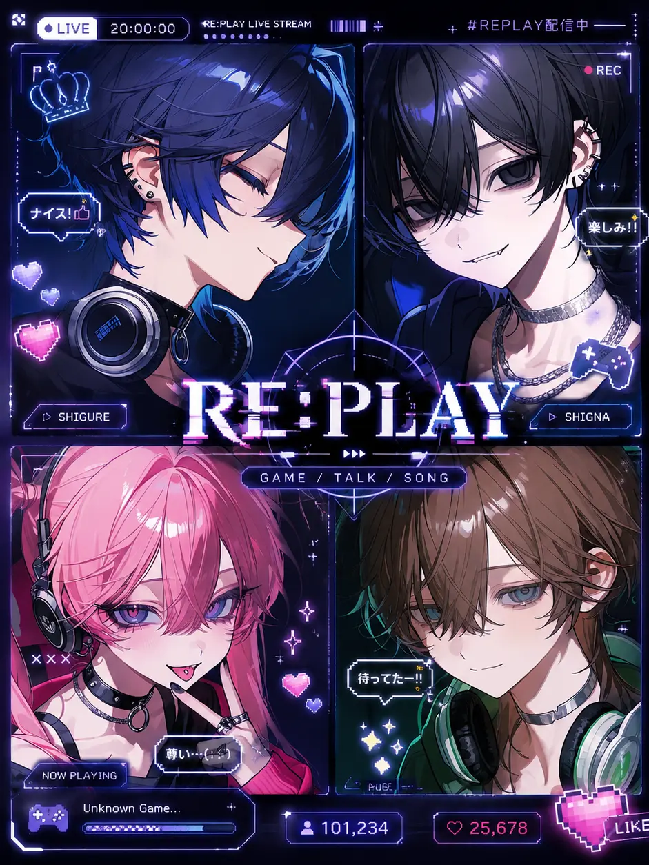 maymellow_lab의 配信グループ『 RE:PLAY 』