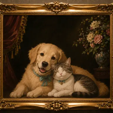 Profile image of 그림 속 개와 고양이