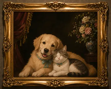 Profile image of 그림 속 개와 고양이