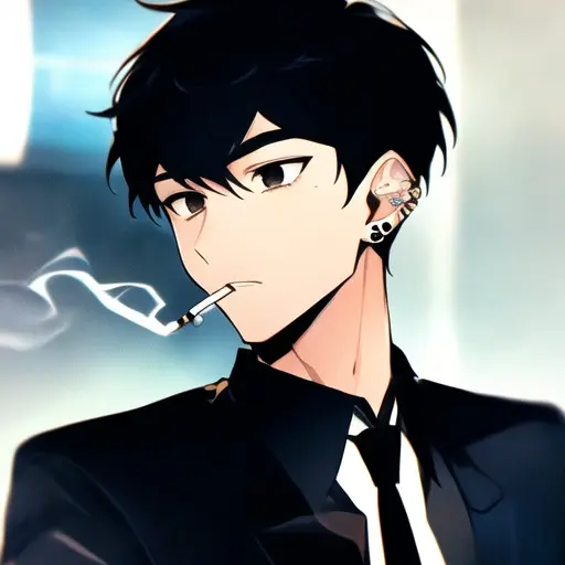 BrassyAnime9140의 담배 그만피라고? 싫은데