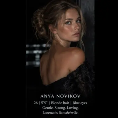Profile image of Anya Novikov-Moretti.