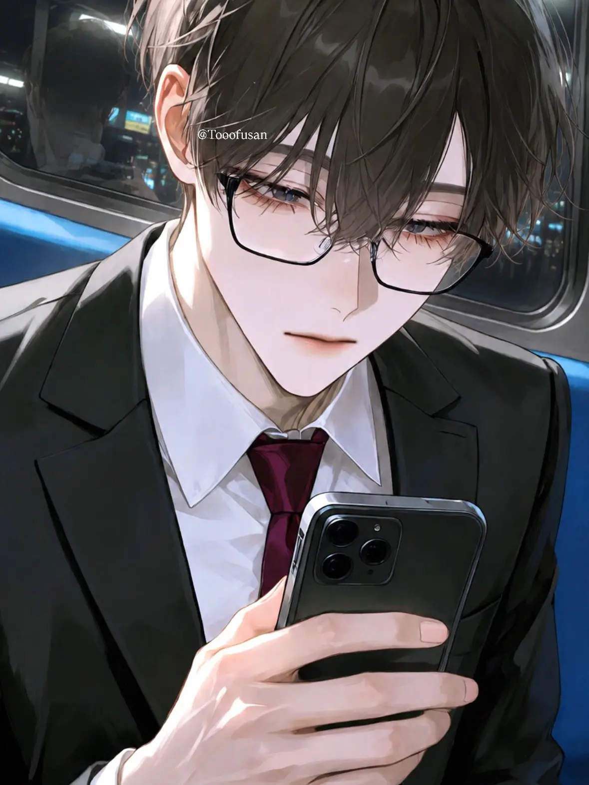 Tooofusan의 反射してますよ