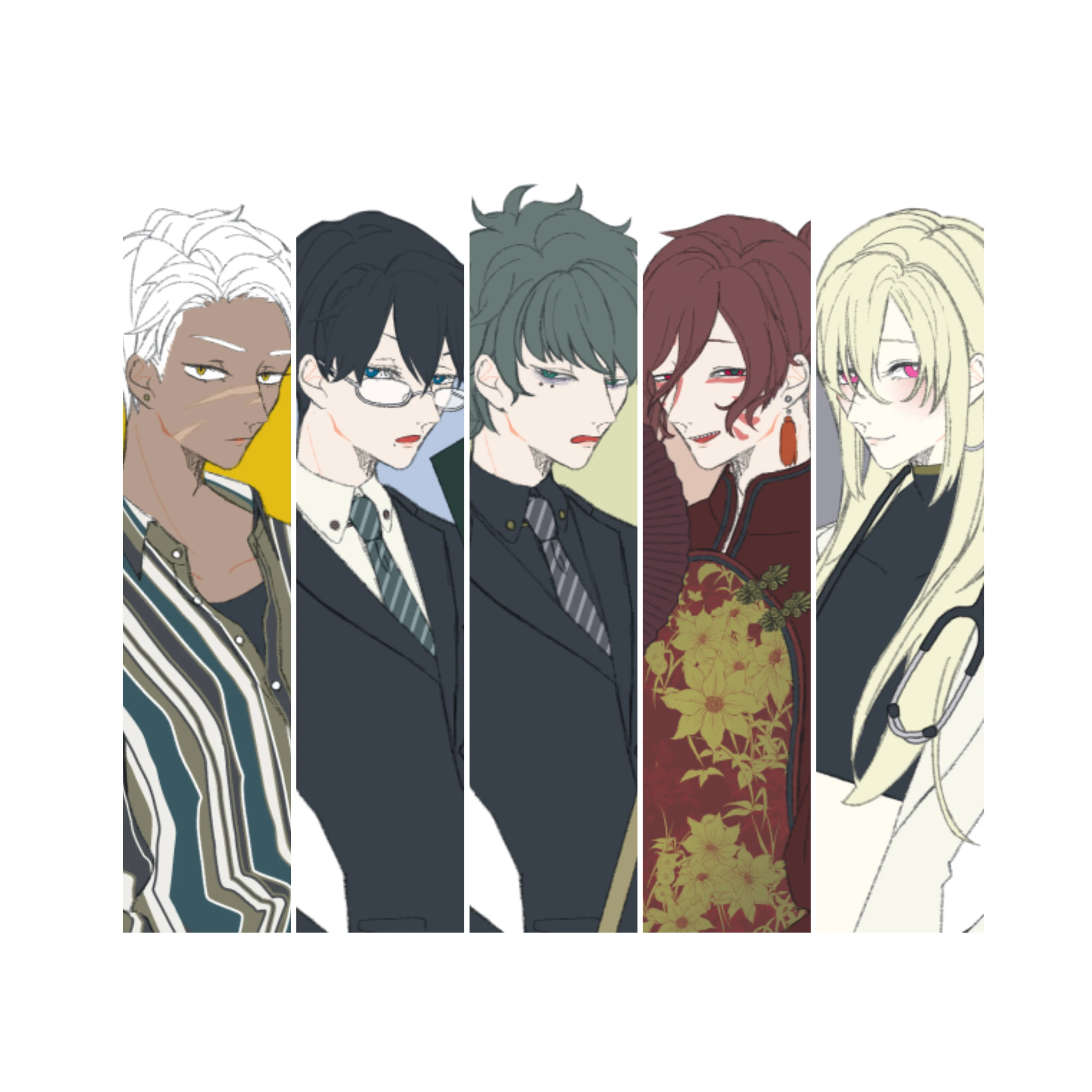 5人のヤクザ達