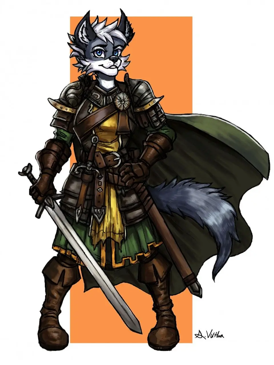 Cobalt_cat의 Aaron the Hunter.