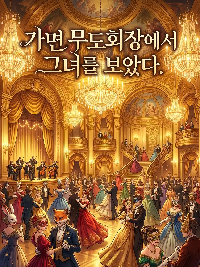 Mohum의 가면 무도회에서 그녀를 보았다.