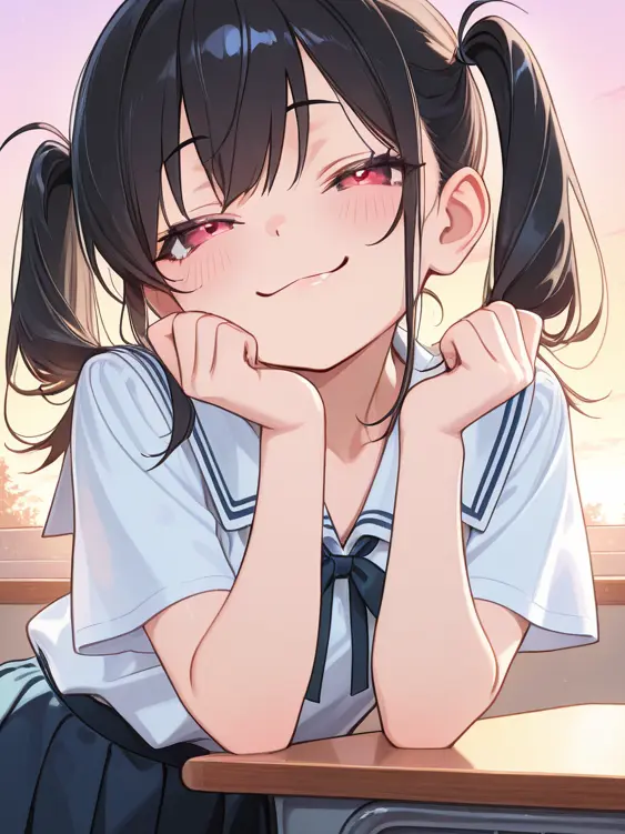 AiKuro의 委員長、近いって♡