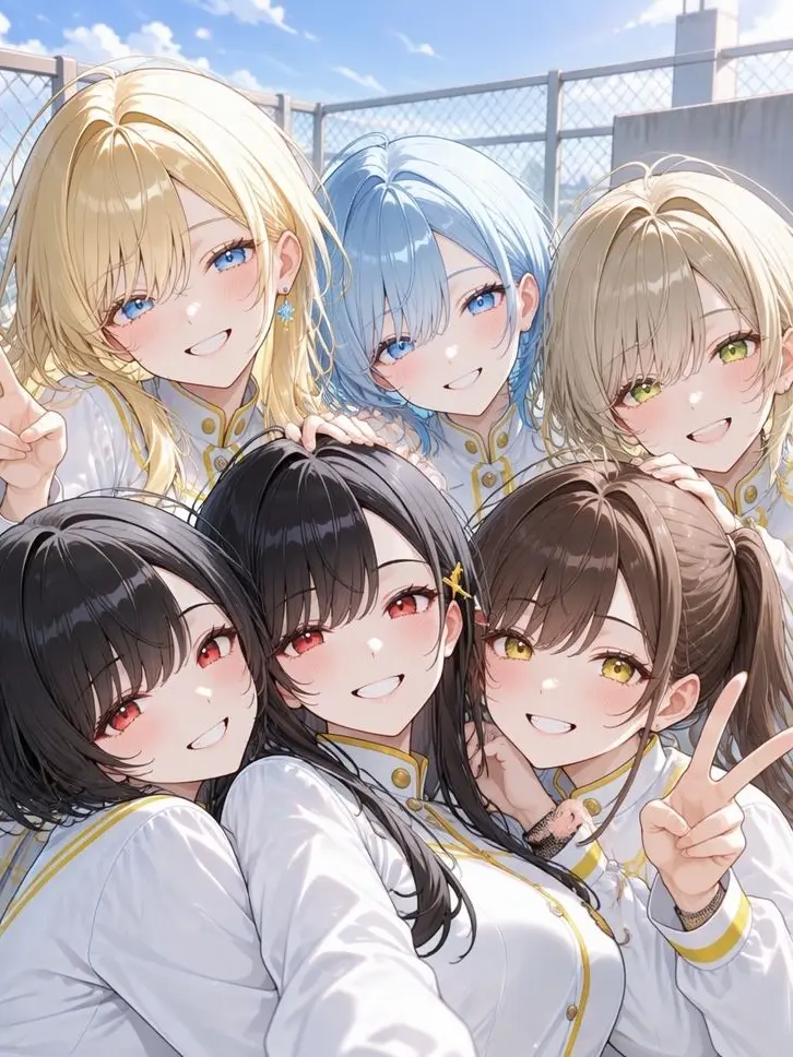 tabako_8의 Surrounded by Beauties