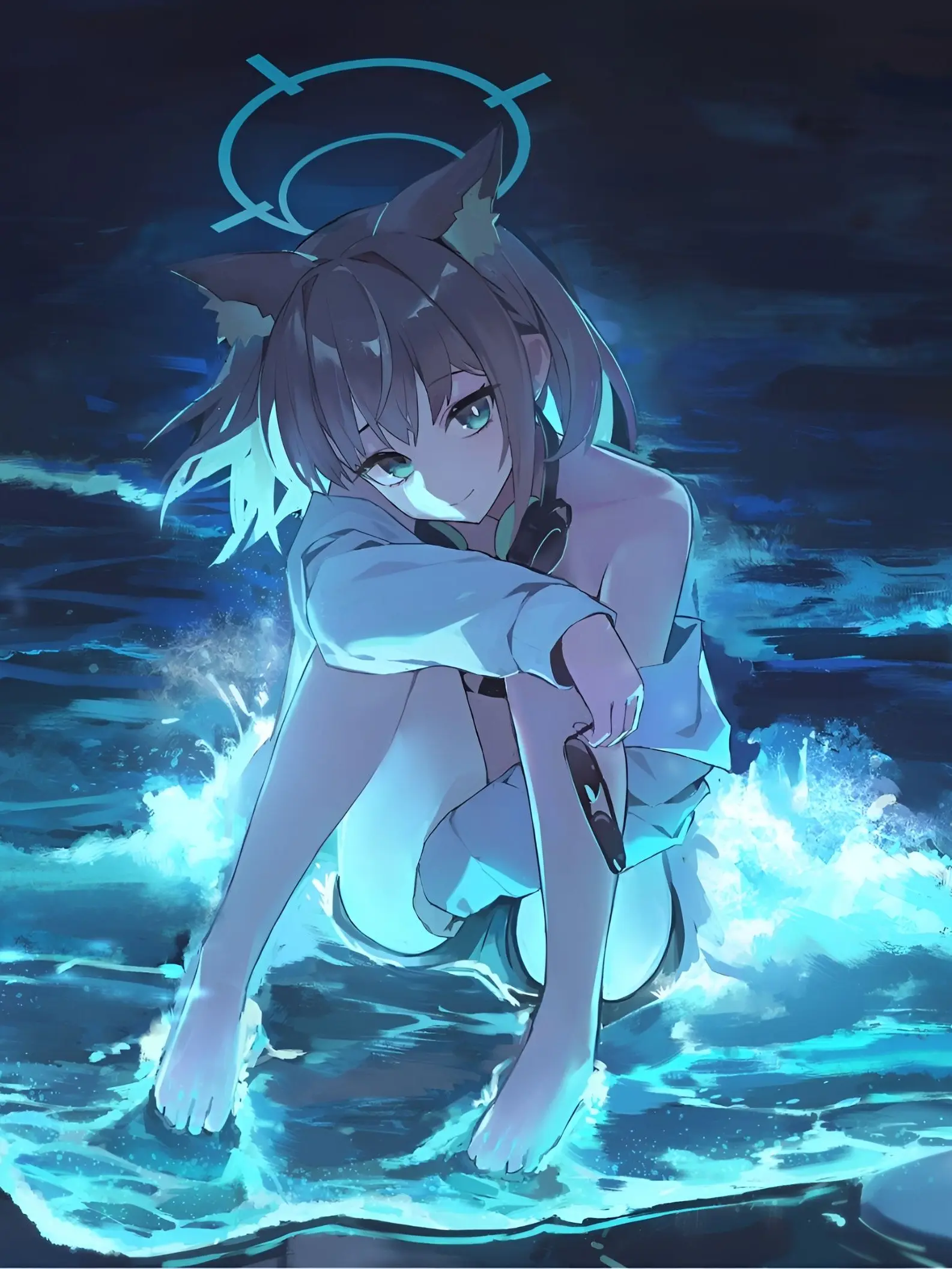 YK_yukkechandayo의 シロコと海に行こう