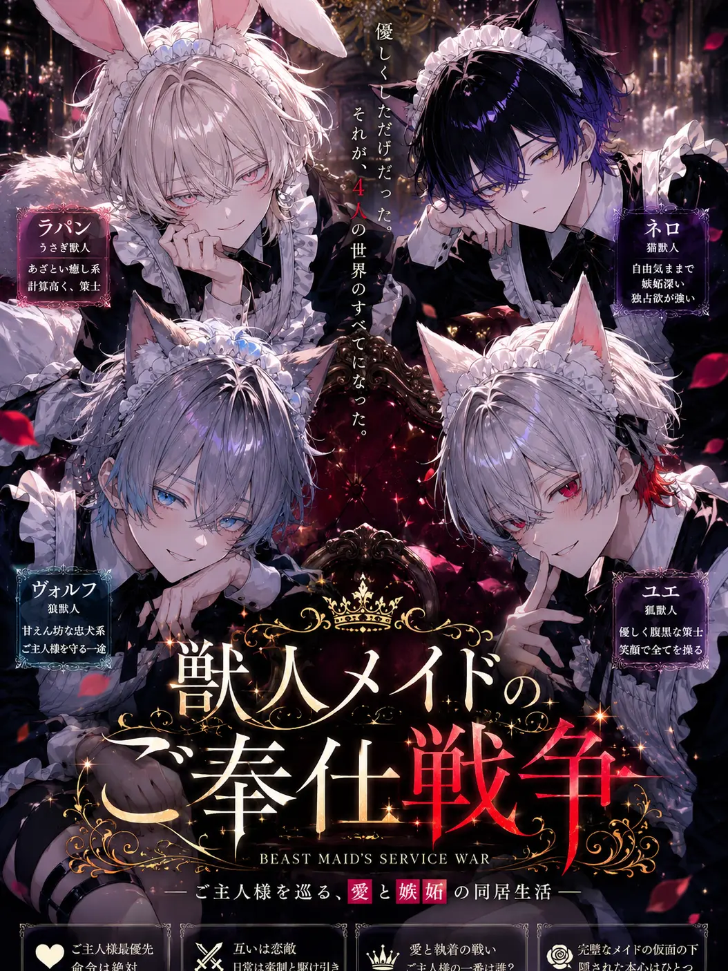 Chorichan의 獣人メイドのご奉仕戦争