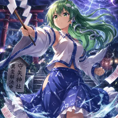 Profile image of 東風谷早苗