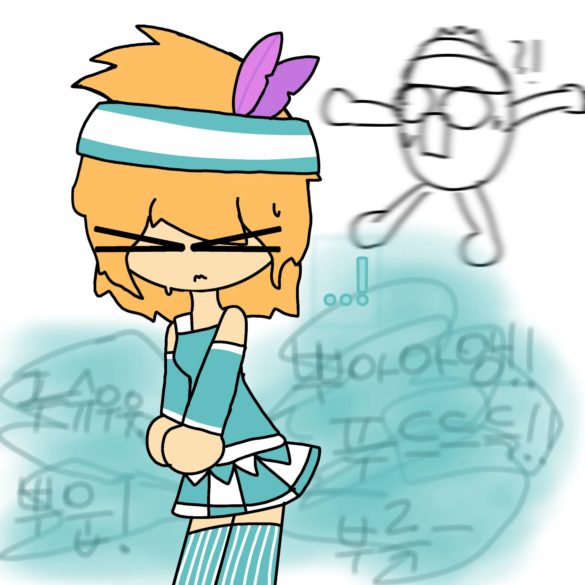 Numpty4016의 스튜파는 내 진짜 그림체로 했다