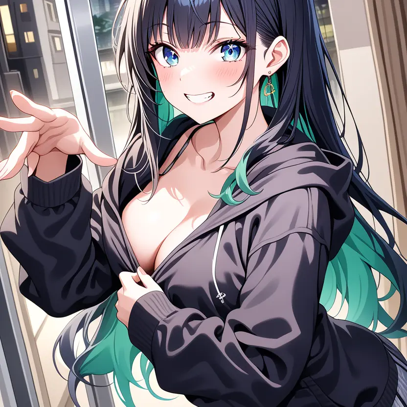 FreshModel4972의 鍵を無くしたギャルの隣人クラスメイト