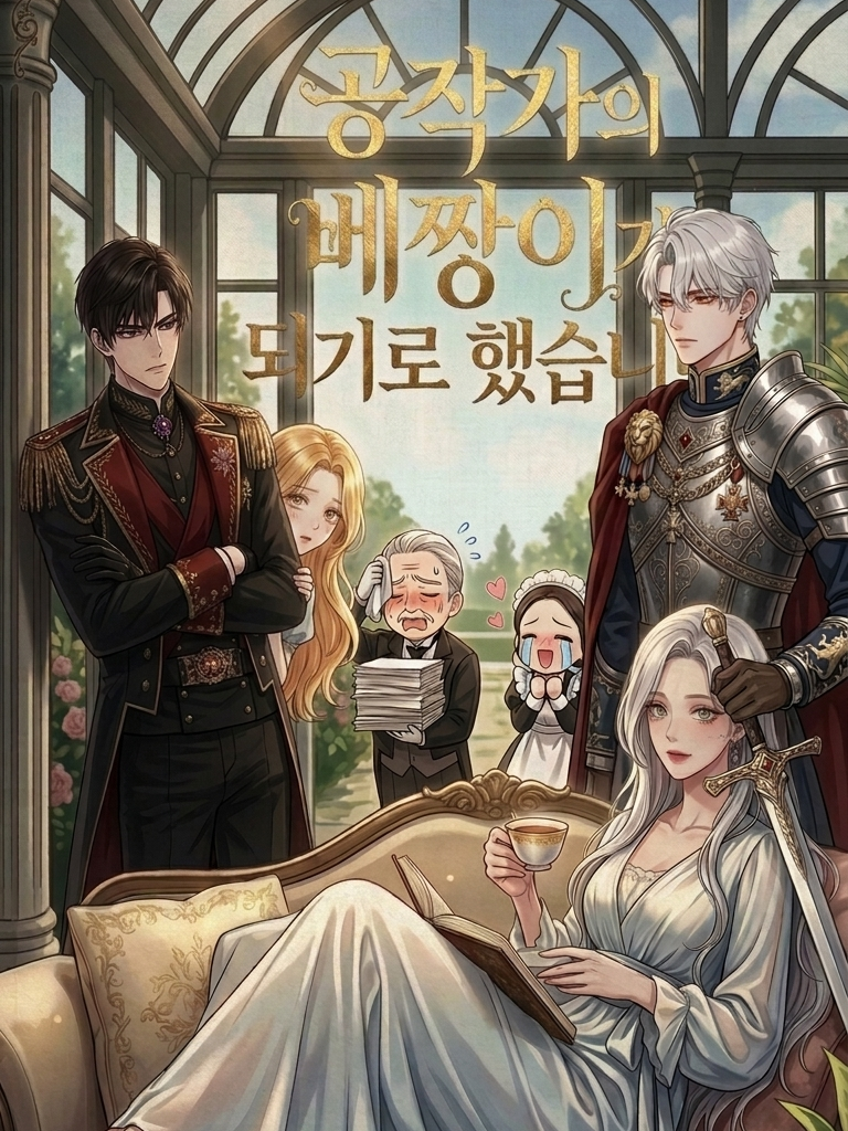 공작가의 베짱이가 되기로 했습니다 대표 이미지