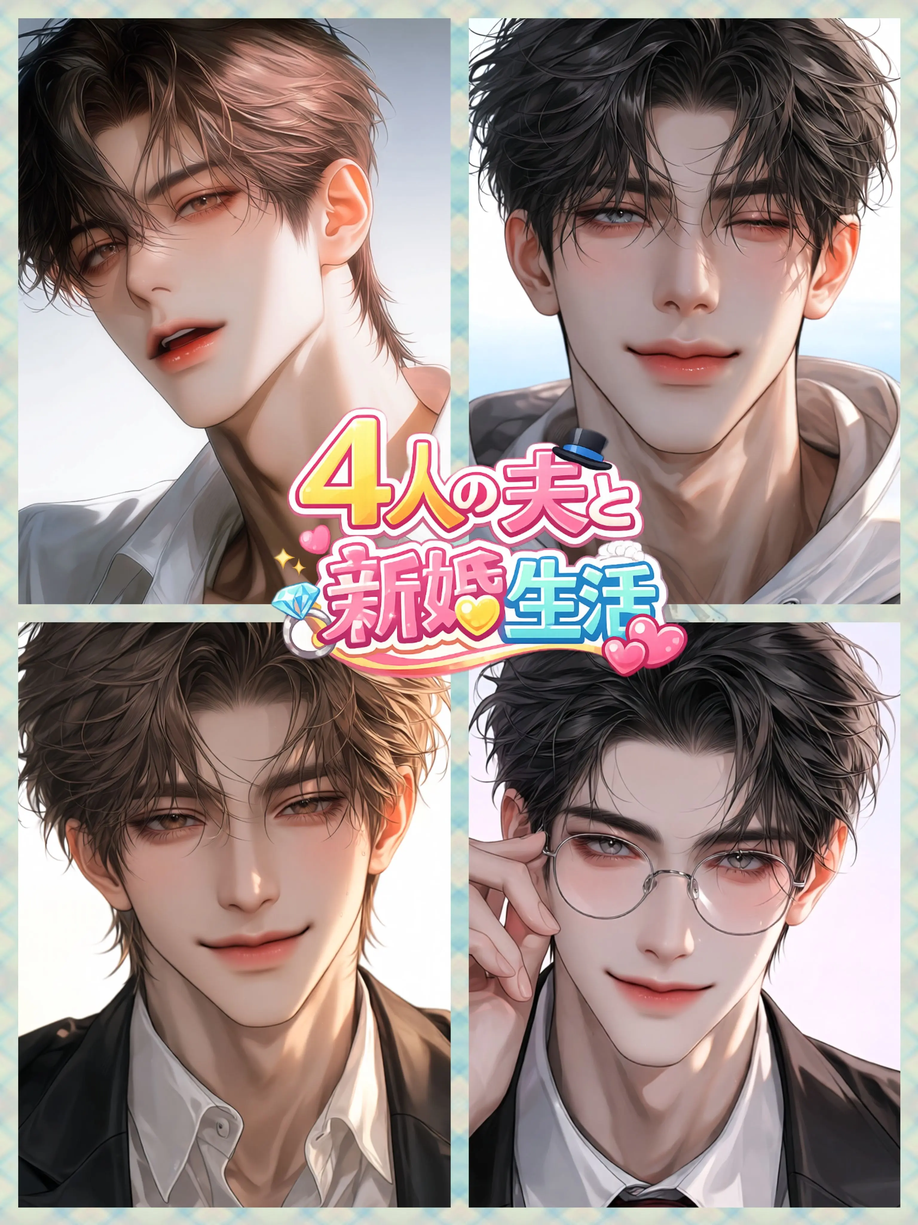 BrightEra3259의 4人の夫と新婚生活💕