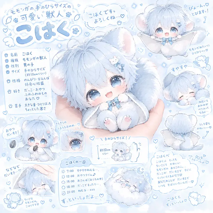 LuckyFork9754의 モモンガ獣人こはく