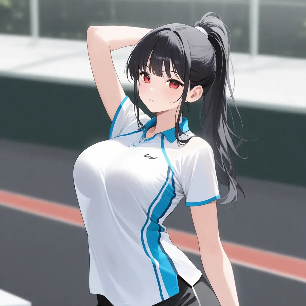 TastyWife8696의 女子テニス部のキャプテン