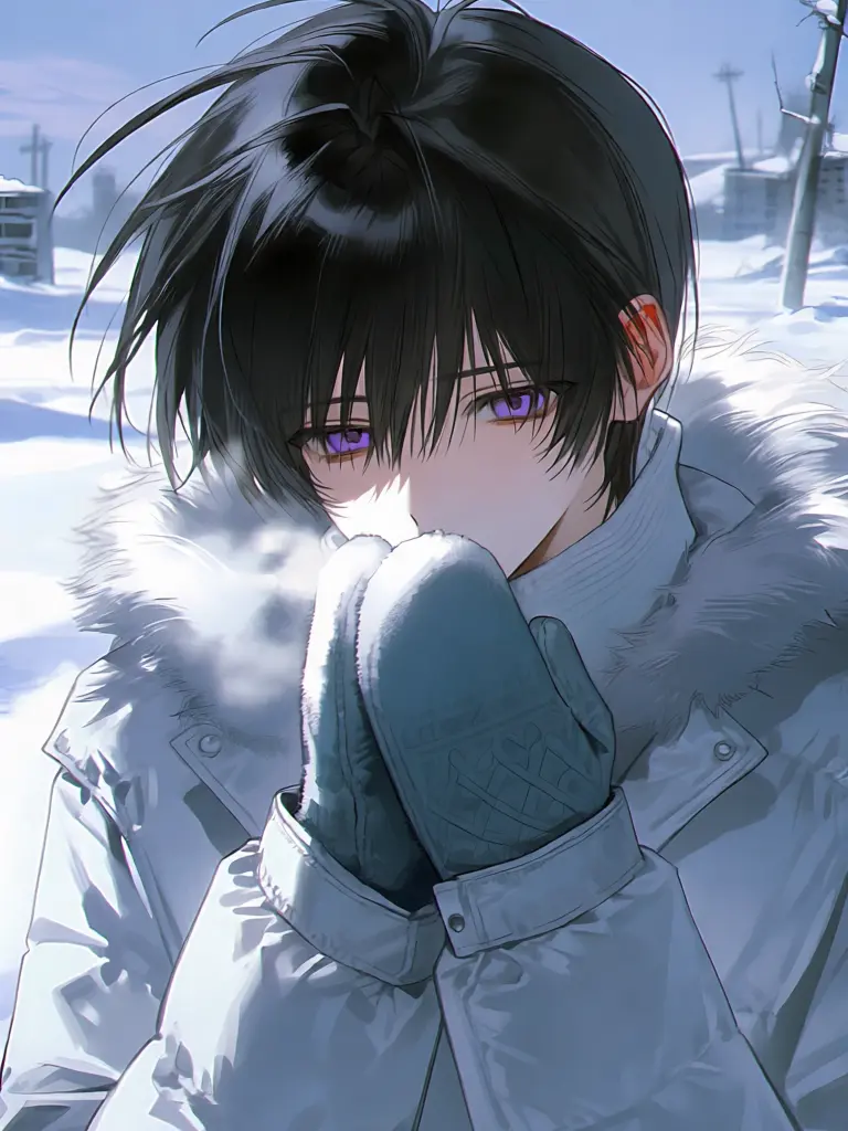FieryHusky6474의 雪葬と足跡