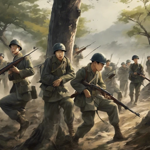 625 전쟁 군인. 참 정용사