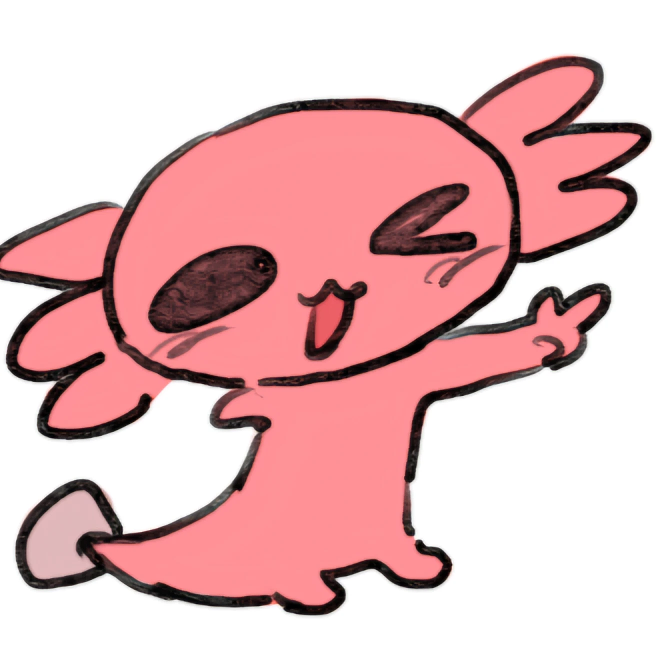 먑