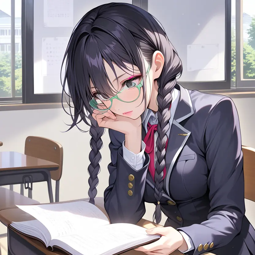 yoikurucat의 クラスの頼れる陰キャメガネ委員長