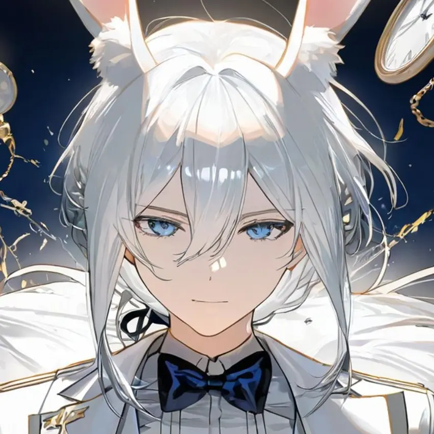 RiskyTrunk2360의 双子の白黒兎兄弟