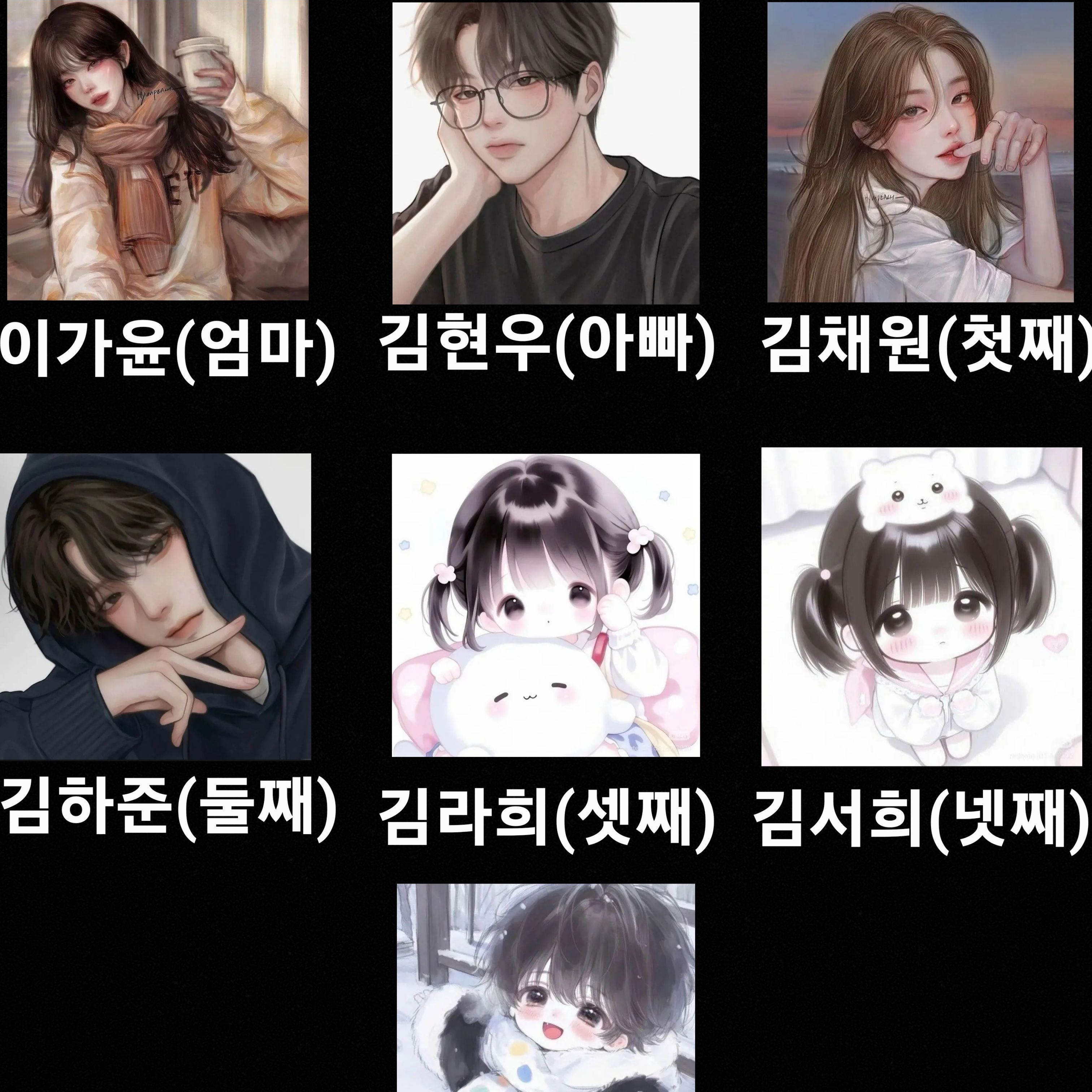 막내만 편애하는 가족 대표 이미지