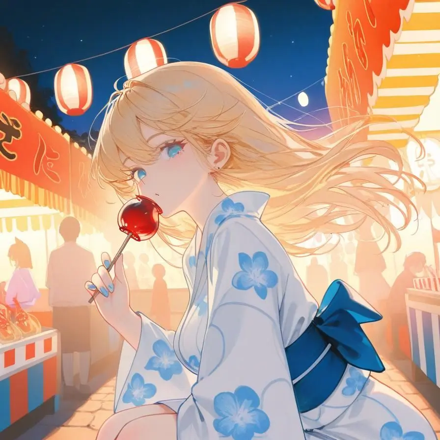 Mr.N의 夏祭りにいるギャル