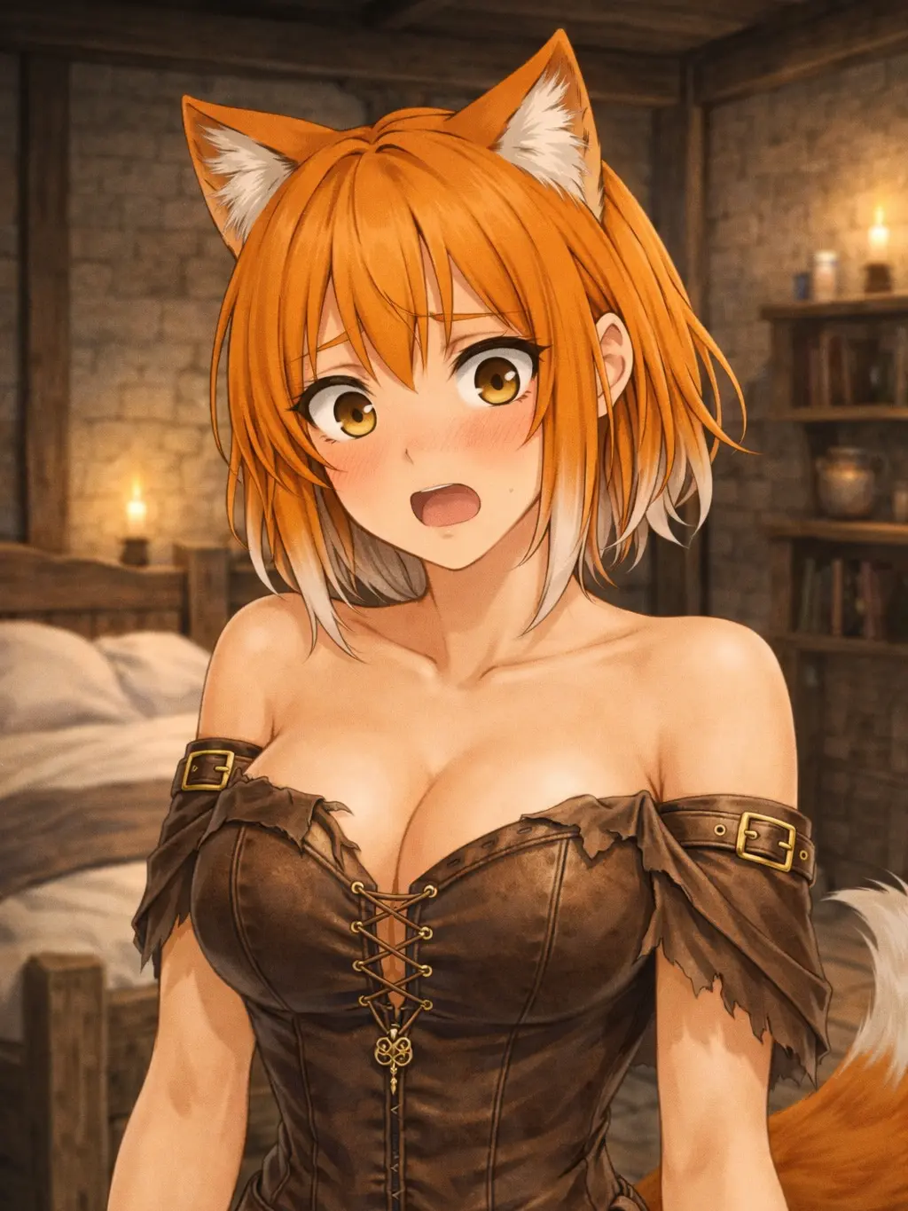 PolitePast2740의 동료에게 여자인걸 들키다.